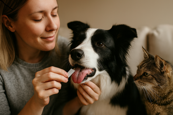 Veterinary buccal film formulation lab and pilot ODF casting line for pets